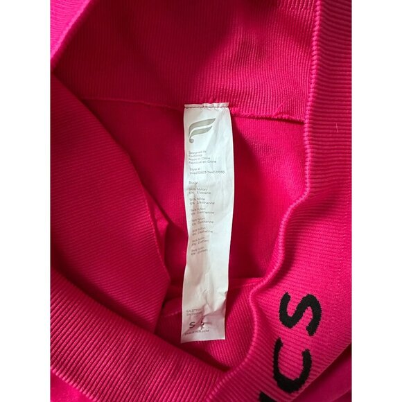 Fabletics Sync Seamless High Waisted Mesh 7/8 Hot Pink Leggings Womens Size S - Picture 9 of 9